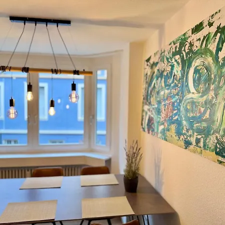 アパート Der Platzhirsch - Design-apartment In Gruener Oase *